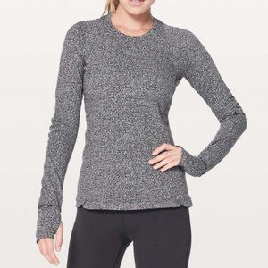 Lululemon marled grey long sleeve